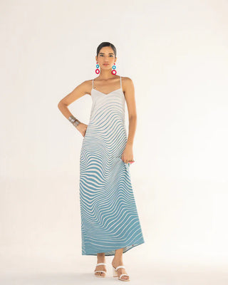 ZEBRA STRAP BACK DRESS