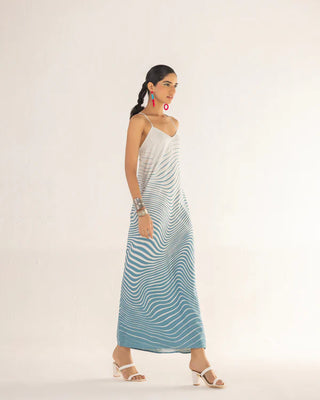 ZEBRA STRAP BACK DRESS