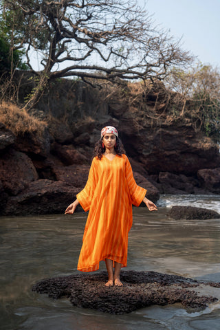 Angela Stripe Kaftan
