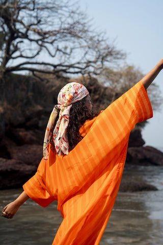 Angela Stripe Kaftan